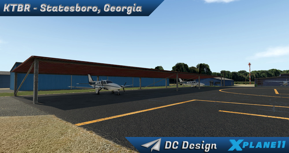 DC Scenery Design - KTBR - Statesboro Bulloch County Airport XP